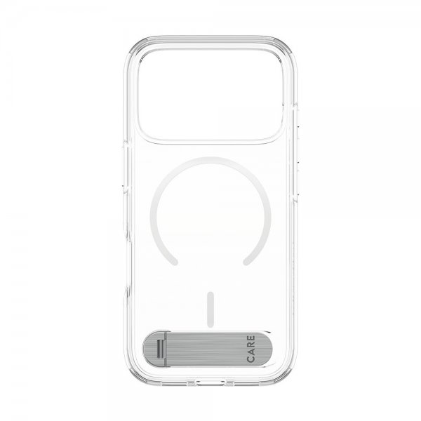 CARE by PanzerGlass iPhone 17 Pro Cover Kickstand MagSafe Transparent