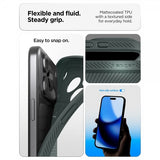Spigen iPhone 17 Pro Cover Liquid Air Abyss Green