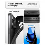 Spigen iPhone 17 Pro Cover Liquid Air Matte Black