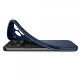 Spigen iPhone 17 Pro Cover Liquid Air Navy Blue