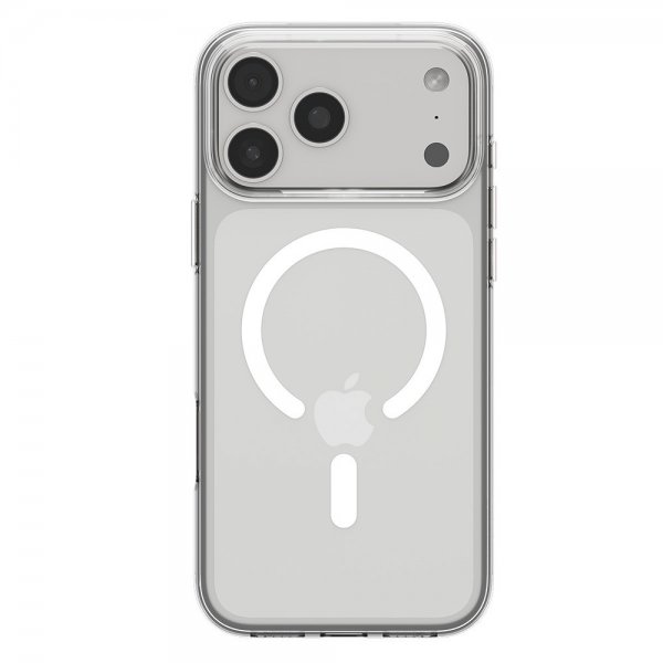 Spigen iPhone 17 Pro Cover Liquid Crystal MagFit Clear White