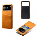 iPhone 17 Pro Cover med to Kortlommer Lysebrun
