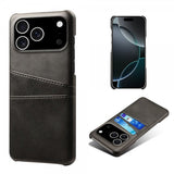 iPhone 17 Pro Cover med to Kortlommer Sort