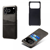 iPhone 17 Pro Cover med to Kortlommer Sort