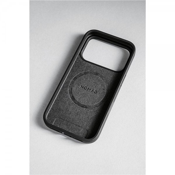 Nomad iPhone 17 Pro Cover Modern Leather Case Brun