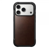 Nomad iPhone 17 Pro Cover Modern Læder Etui Horween Rustic Brown