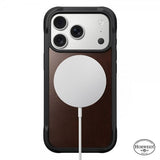 Nomad iPhone 17 Pro Cover Modern Læder Etui Horween Rustic Brown