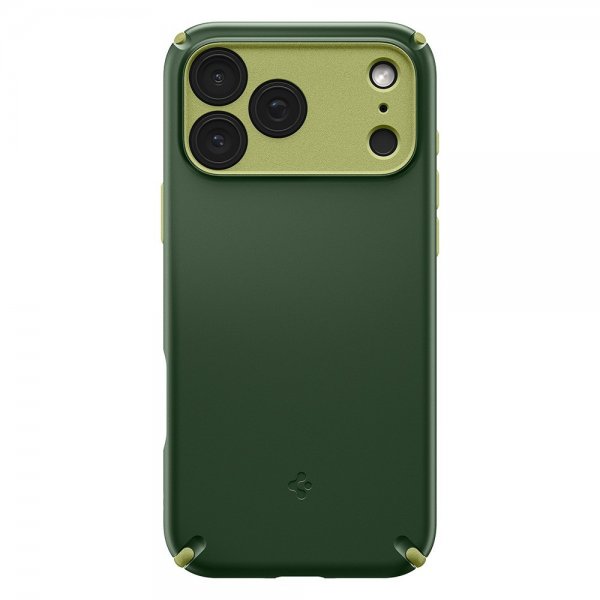 Spigen iPhone 17 Pro Cover Nano Pop Hybrid MagFit Avo Green