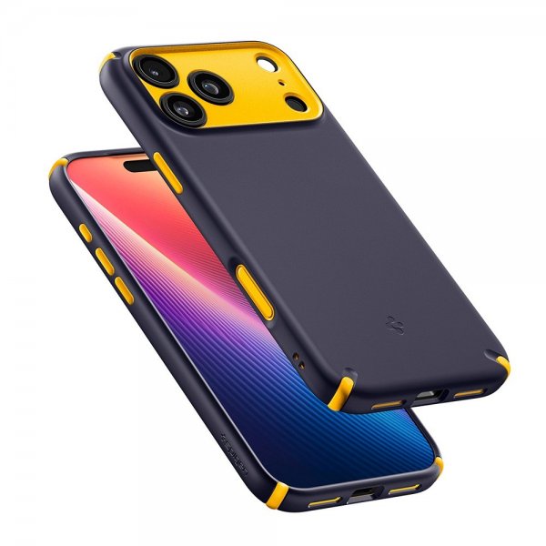 Spigen iPhone 17 Pro Cover Nano Pop Hybrid MagFit Blueberry Navy