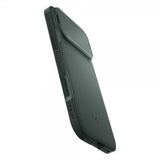 Spigen iPhone 17 Pro Cover Optik Armor MagFit Abyss Green