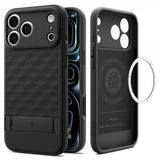 Spigen iPhone 17 Pro Cover Parallax S MagFit Matte Black