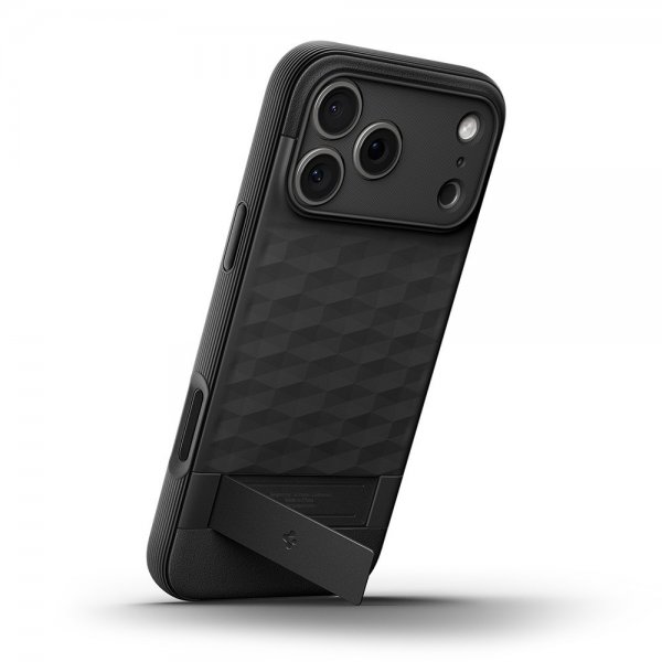 Spigen iPhone 17 Pro Cover Parallax S MagFit Matte Black