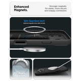 Spigen iPhone 17 Pro Cover Parallax S MagFit Matte Black