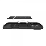 Spigen iPhone 17 Pro Cover Parallax S MagFit Matte Black