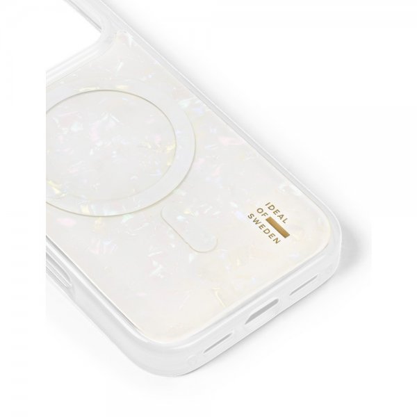 Ideal of Sweden iPhone 17 Pro Cover Pearlised Case MagSafe Hvid