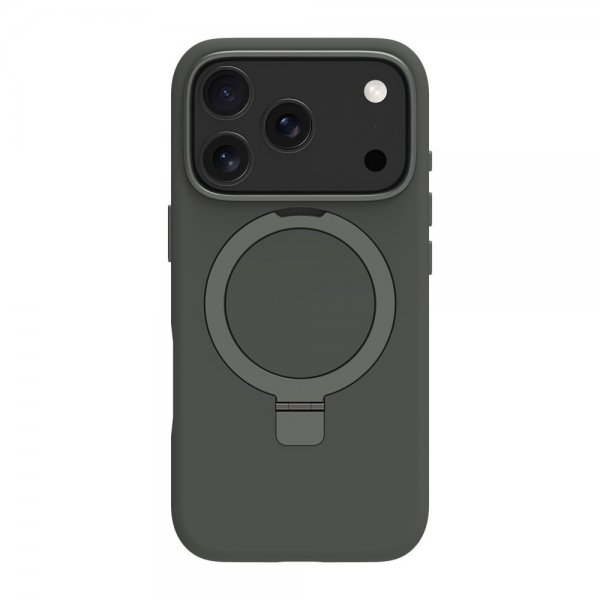 dbramante1928 iPhone 17 Pro Cover Roskilde MagSafe Kickstand ICON Forest Shadow