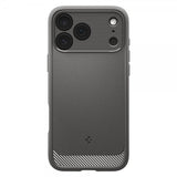 Spigen iPhone 17 Pro Cover Rugged Armor MagFit Grå