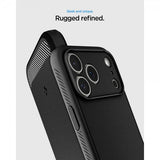 Spigen iPhone 17 Pro Cover Rugged Armor MagFit Mat Sort