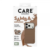 CARE by PanzerGlass iPhone 17 Pro Cover Samba MagSafe Espresso
