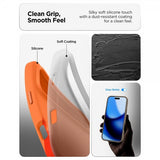 Spigen iPhone 17 Pro Cover Silicone Fit MagFit Cosmic Orange