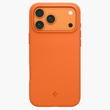 Spigen iPhone 17 Pro Cover Silicone Fit MagFit Cosmic Orange