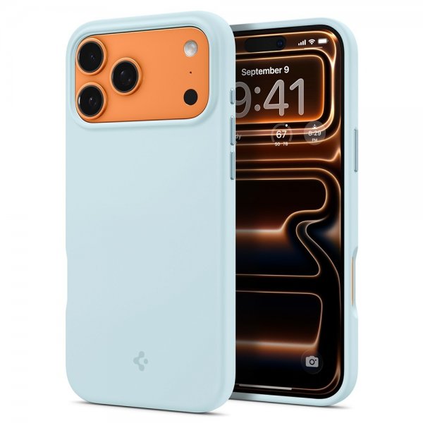 Spigen iPhone 17 Pro Cover Silicone Fit MagFit Mute Blue