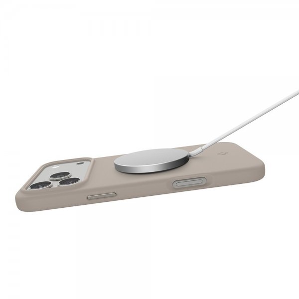 Spigen iPhone 17 Pro Cover Silicone Fit MagFit Stone