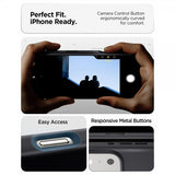 Spigen iPhone 17 Pro Cover Silicone Fit MagFit Sort