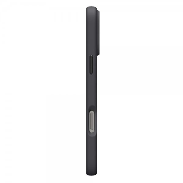 Spigen iPhone 17 Pro Cover Silicone Fit MagFit Sort