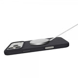 Spigen iPhone 17 Pro Cover Silicone Fit MagFit Sort