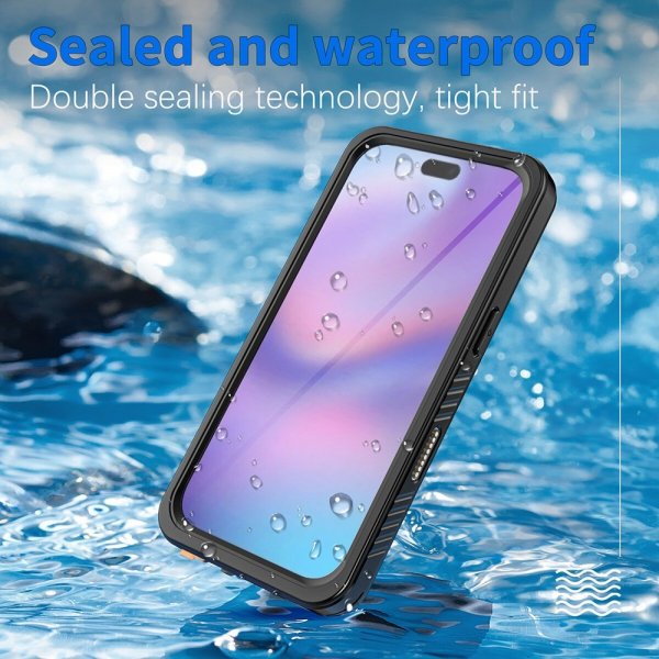 4smarts iPhone 17 Pro Cover Stark IP68 MagSafe Sort