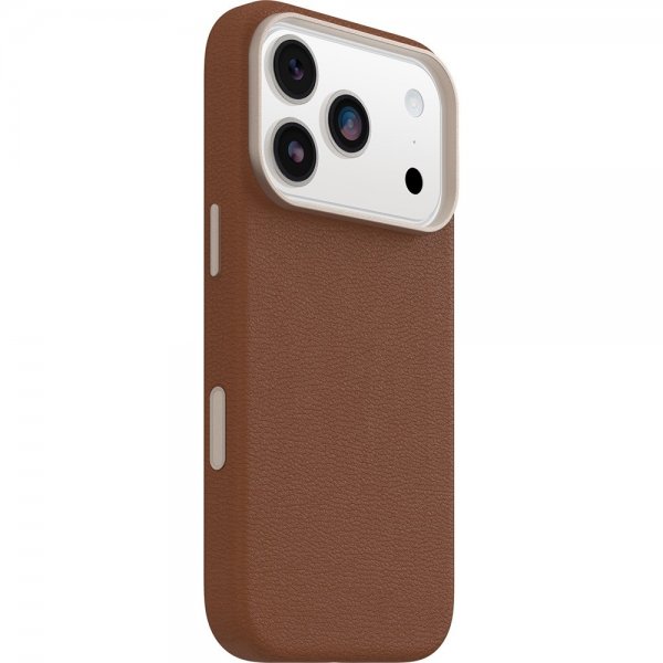 Otterbox iPhone 17 Pro Cover Symmetry Cactus Leather MagSafe Desert Saddle