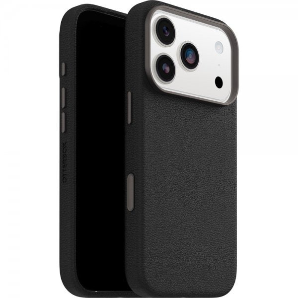 Otterbox iPhone 17 Pro Cover Symmetry Cactus Læder MagSafe Noir Ash