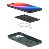 Spigen iPhone 17 Pro Cover Thin Fit MagFit Abyss Green
