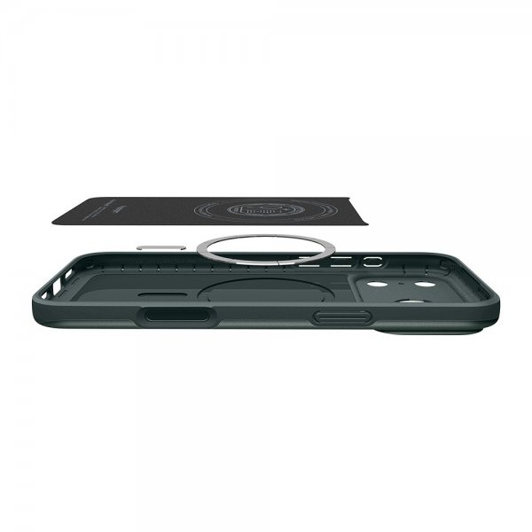 Spigen iPhone 17 Pro Cover Thin Fit MagFit Abyss Green
