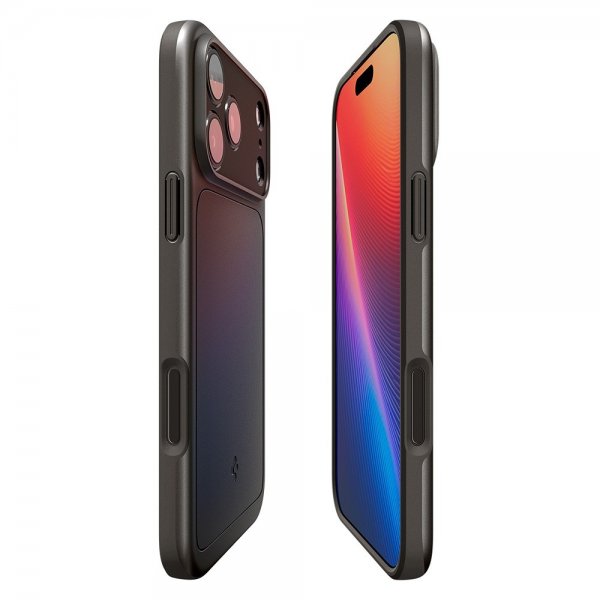 Spigen iPhone 17 Pro Cover Thin Fit MagFit Gunmetal