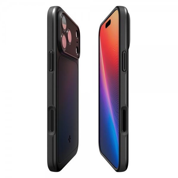 Spigen iPhone 17 Pro Cover Thin Fit MagFit Sort