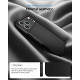Spigen iPhone 17 Pro Cover Thin Fit MagFit Sort