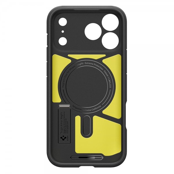 Spigen iPhone 17 Pro Cover Tough Armor T MagFit Gunmetal