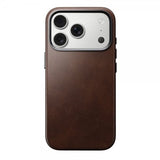 Nomad iPhone 17 Pro Cover Traditionel Læder Horween Rustic Brown