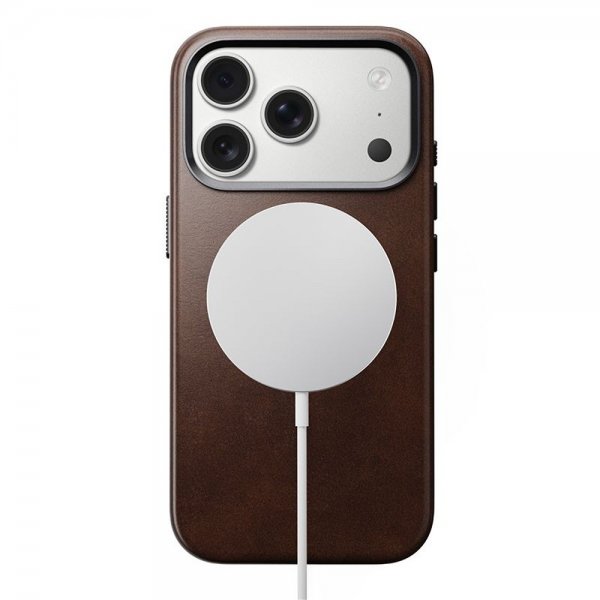 Nomad iPhone 17 Pro Cover Traditionel Læder Horween Rustic Brown