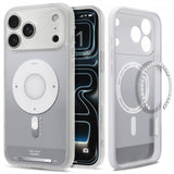 Spigen iPhone 17 Pro Cover Ultra Hybrid Classic MagFit Sølv