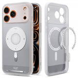 Spigen iPhone 17 Pro Cover Ultra Hybrid Classic MagFit Sølv