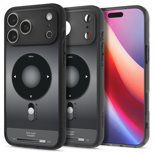 Spigen iPhone 17 Pro Cover Ultra Hybrid Classic MagFit Sort