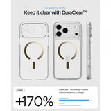 Spigen iPhone 17 Pro Cover Ultra Hybrid MagFit Clear Gold