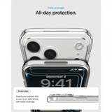 Spigen iPhone 17 Pro Cover Ultra Hybrid MagFit Clear Gold