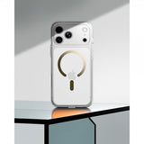 Spigen iPhone 17 Pro Cover Ultra Hybrid MagFit Clear Gold