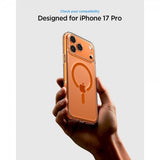 Spigen iPhone 17 Pro Cover Ultra Hybrid MagFit Clear Orange