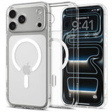 Spigen iPhone 17 Pro Cover Ultra Hybrid MagFit Clear White