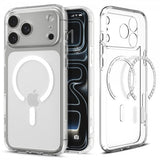 Spigen iPhone 17 Pro Cover Ultra Hybrid MagFit Clear White